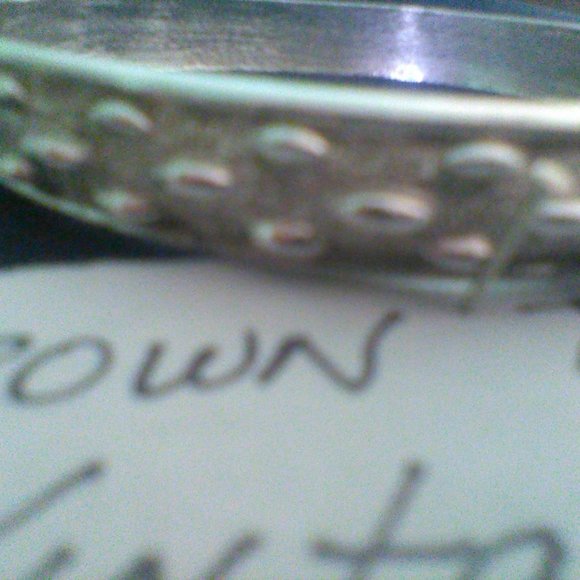 Silver Crown Trifari Vintage Bracelet - Picture 4 of 4